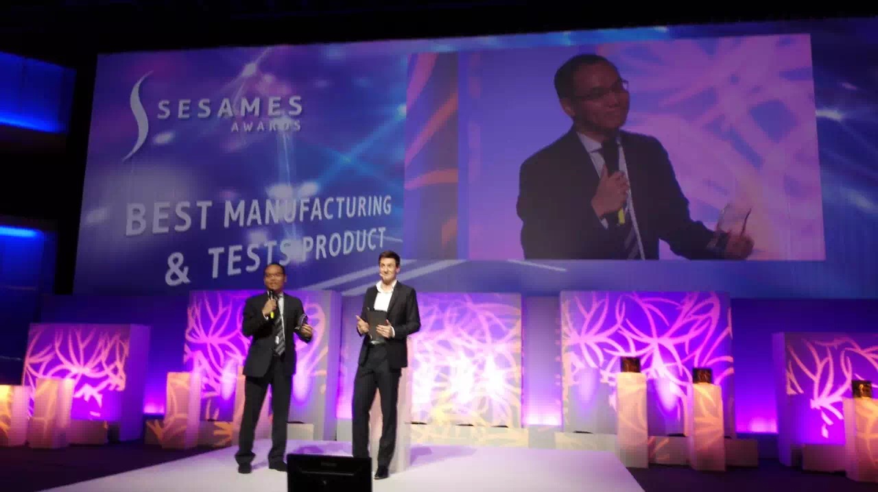 雄帝產(chǎn)品榮膺2015法國SESAMES AWARDS大獎(jiǎng)！