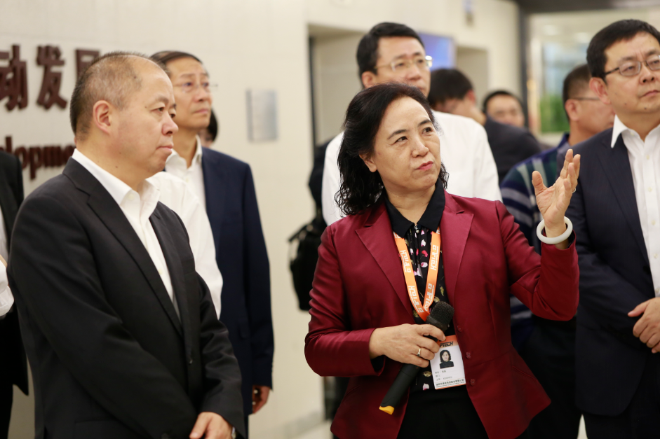 工信部副部長王江平一行蒞臨雄帝調研指導工作